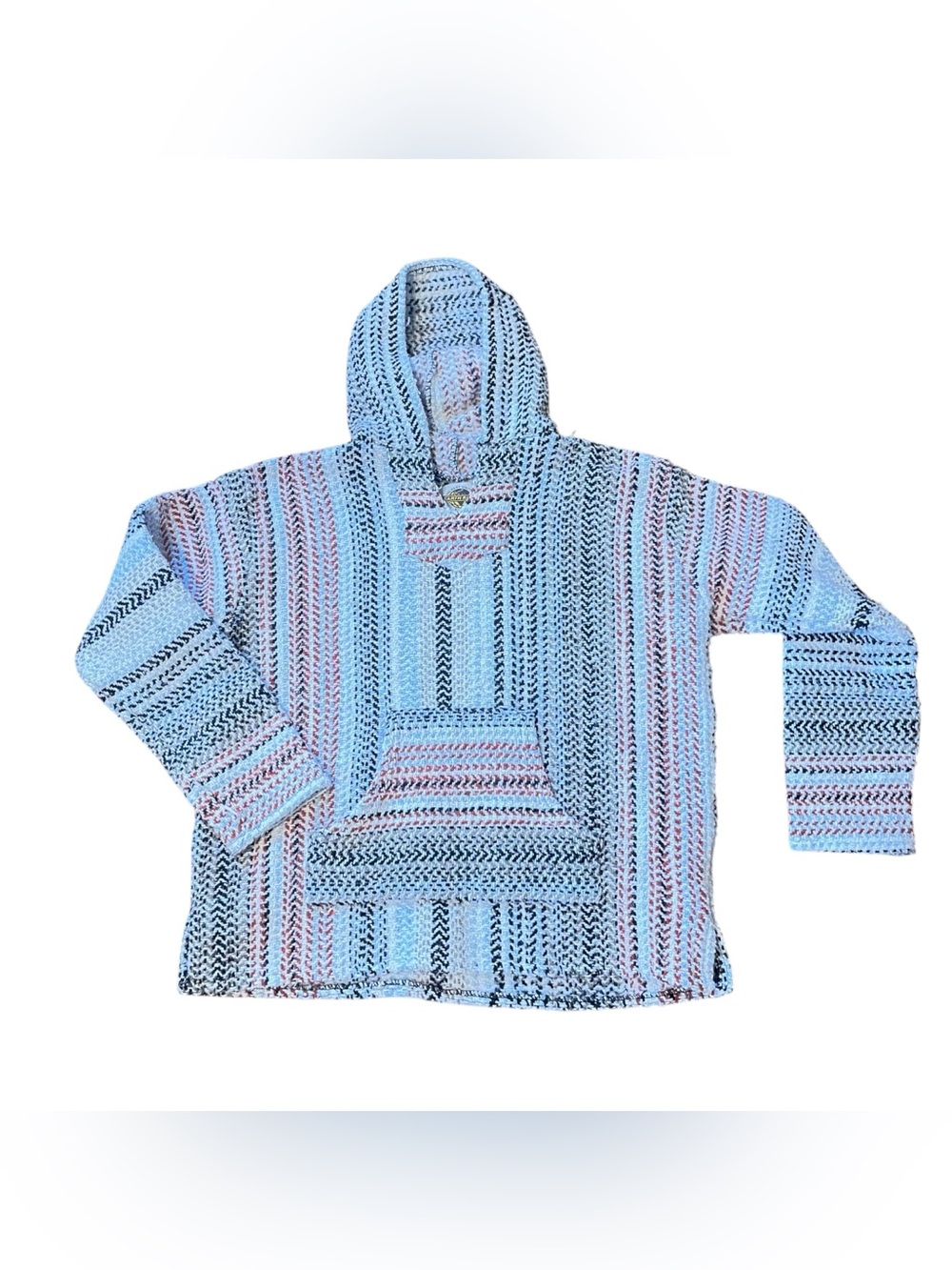Earth Ragz Striped Baja Hoodie Pullover